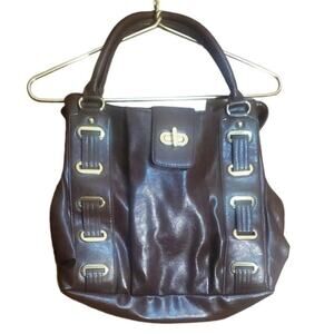 Braciano Chocolate Brown & Gold Handbag Bohemian Boho Purse Animal Print Lining